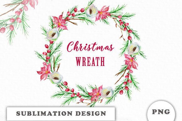 Christmas Wreath Clipart PNG Review