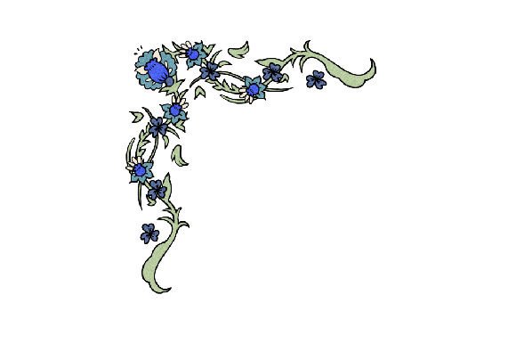 Spring Floral Baroque Border Review for Real Embroidery