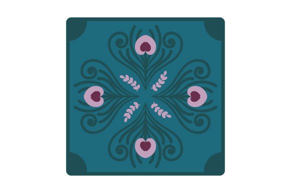 Spring Floral Tile for Crafts: A Designer's Review