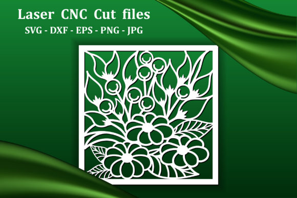 Wall Art Art Deco Panel Laser CNC Cut for Wall Decor