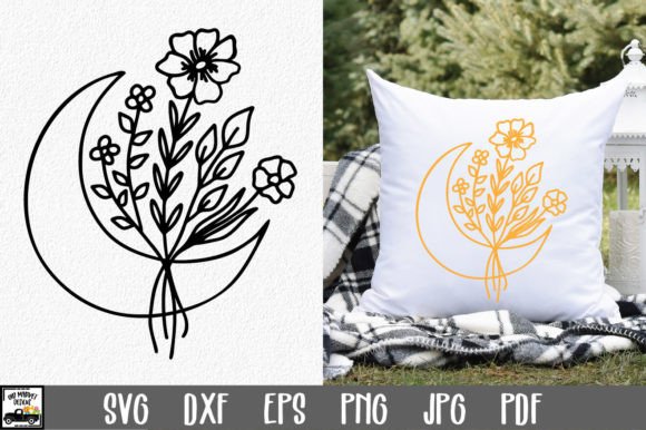 Wildflower Moon SVG File Graphics and Crafts Review